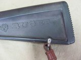 SKELETON STOCKED WITH WOOD INSERTS RUGER M77 22-250 BOLT ACTION RIFLE WITH LEUPOLD 3-9X40 - 11 of 21