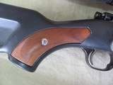 SKELETON STOCKED WITH WOOD INSERTS RUGER M77 22-250 BOLT ACTION RIFLE WITH LEUPOLD 3-9X40 - 8 of 21