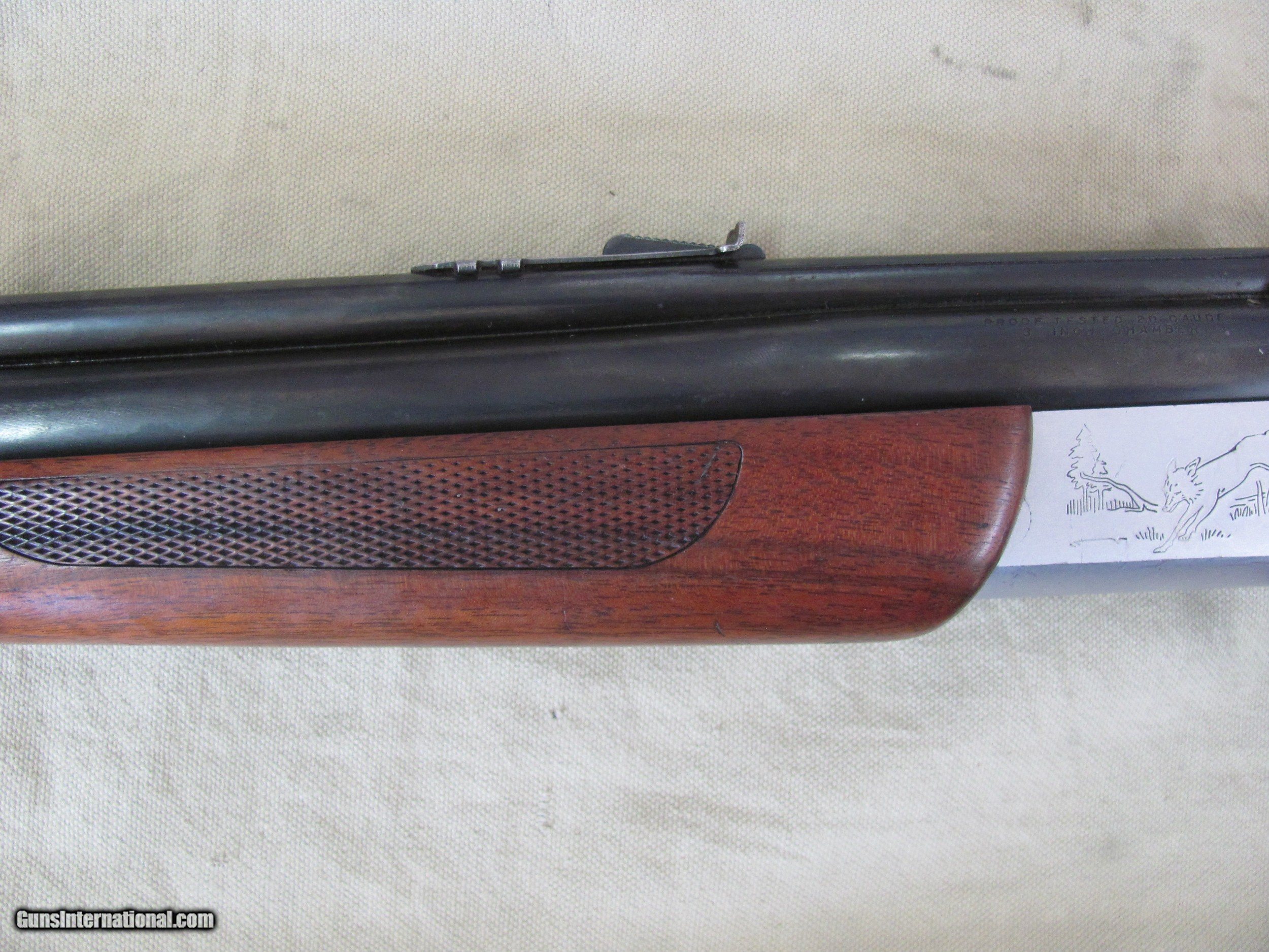 SAVAGE ARMS WESTFIELD MODEL 24H-DL 22LR OVER 20GA SHOTGUN/RIFLE 24 H DL