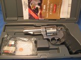 RUGER REDHAWK 4” 44 MAGNUM DOUBLE ACTION STAINLESS STEEL REVOLVER
