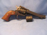 PRE-WARNING RUGER NEW MODEL SINGLE SIX SINGLE ACTION 22LR22MAGNUM SIX SHOT CONVERTIBLE REVOLVER - 1 of 22