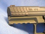 HECKLER AND KOCH H&K VP9 9MM HIGH CAPACITY M.O.S. SEMI AUTO 9MM OD GREEN PISTOL - 10 of 19