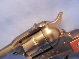 RUGER, SINGLE SIX, CONVERTIBLE 22LR-22MAG, SIX SHOT REVOLVER 1970 NON CONVERTED, FLAT TOP, 3 SCREW, PRE-WARNING - 9 of 21