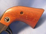 RUGER, SINGLE SIX, CONVERTIBLE 22LR-22MAG, SIX SHOT REVOLVER 1970 NON CONVERTED, FLAT TOP, 3 SCREW, PRE-WARNING - 7 of 21
