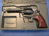 RUGER NEW VAQUERO BLUE 45 COLT SINGLE ACTION 6-SHOT 4.5” REVOLVER 45LC - 1 of 19