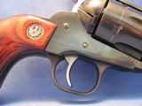 RUGER NEW VAQUERO BLUE 45 COLT SINGLE ACTION 6-SHOT 4.5” REVOLVER 45LC - 6 of 19
