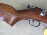 RARE WINCHESTER 22 SHORT LONG LR MODEL 67 BOLT ACTION SINGLE SHOT WITH REAR PEEP SIGHT OPTION - 5 of 19