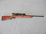 NEW HAVEN MODEL 251C SEMI AUTO 22LR CALIBER RIFLE CARBINE BY MOSSBERG & ERA CORRECT WEAVER MARKSMAN 4X SCOPE - 1 of 20