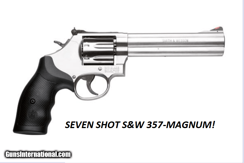 NEW SMITH&WESSON 686 PLUS SEVEN SHOT 357 MAGNUM DOUBLE ACTION 6 ...