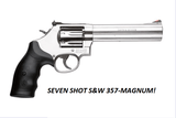 NEW SMITH&WESSON 686 PLUS SEVEN SHOT 357 MAGNUM DOUBLE ACTION 6” REVOLVER S&W & ROUND 686+ - 1 of 1