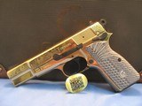 NEW GOLD ENGRAVED HI-POWER EAA GIRSAN MCP35 9MM SEMI AUTO PISTOL HIGH POWER - 1 of 12