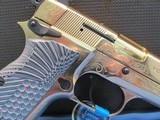 NEW GOLD ENGRAVED HI-POWER EAA GIRSAN MCP35 9MM SEMI AUTO PISTOL HIGH POWER - 6 of 12