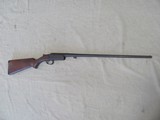 PROJECT J STEVENS ARMS CO MODEL 4-A 410GA SINGLE SHOT, RUSTED AND MISSING A FOREND - 1 of 18