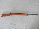 GUSTLOFF WERKE NAZI STAMPED AND MOSTLY MATCHING NUMBERS 8MM CALIBER SPORTERISED K98 MAUSER BOLT ACTION RIFLE - 1 of 20