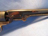 AN UNFIRED SIGNATURE SERIES SAM COLT 1851 NAVY BLACK POWDER 44 CALIBER REVOLVER WITH BOX - 12 of 22