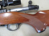 1985 STURM RUGER M77 RS 243win RIFLE WITH LEUPOLD VARI-X 3-9X32 COMPACT SCOPE TANG SAFTY RED BUTT - 11 of 21