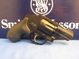 SMITH & WESSON 22MAGNUM MODEL 351C AIRLITE DOUBLE ACTION ONLY 7-SHOT 2” REVOLVER WITH 1791 LEATHER HOLSTER S&W - 2 of 16