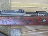 THIS IS A 1943 BYF NAZI STAMPED 8X57 CALIBER MODEL 98 MAUSER BOLT ACTION RIFLE WITH BAYONET - 6 of 21