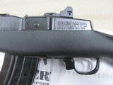 UNFIRED RUGER MINI 30 7.62X39 CALIBER SEMI AUTO CARBINE - 9 of 17