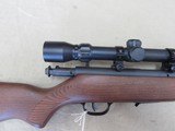 LEFT HANDED SAVAGE 93R17 17HMR BOLT ACTION CLIP FED REPEATER WITH SCOPE AND ACCU TRIGGER - 9 of 12