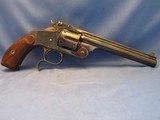 VERY RARE AND EXCELLENT SPECIMEN OF ANANTIQUE SMITH & WESSON NEW MODEL NO.3 TARGET SINGLE ACTION 6-SHOT 6-1/2” REVOLVER IN 38-44 CALIBER - 1 of 17