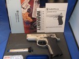 Vintage Firepower Late 90's S&W 40 Model 4013TSW Tactical Stainless Semi Auto Pistol - 1 of 14