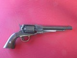 VERY RARE AND EXCELLENT SPECIMEN OF AN ANTIQUE 1858 NEW MODEL REMINGTON 36 CAL MFG JULY 1863