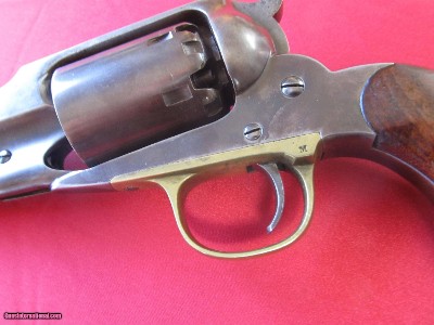 VERY RARE AND EXCELLENT SPECIMEN OF AN ANTIQUE 1858 NEW MODEL REMINGTON 36 CAL MFG JULY 1863 - Image 7 of 13