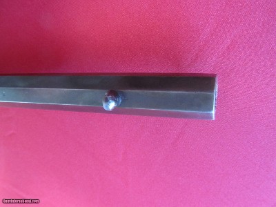VERY RARE AND EXCELLENT SPECIMEN OF AN ANTIQUE 1858 NEW MODEL REMINGTON 36 CAL MFG JULY 1863 - Image 10 of 13
