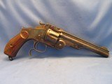VERY RARE SPECIMEN OF AN ANTIQUE RUSSIAN MILITARY CONTRACT S&W MODEL 3 LUDWIG LOWEW & CO 44 CAL