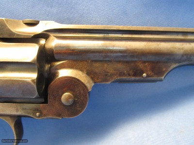 VERY RARE SPECIMEN OF AN ANTIQUE RUSSIAN MILITARY CONTRACT S&W MODEL 3 LUDWIG LOWEW & CO 44 CAL - Image 3 of 21