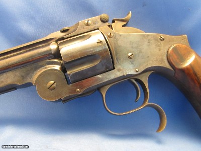 VERY RARE SPECIMEN OF AN ANTIQUE RUSSIAN MILITARY CONTRACT S&W MODEL 3 LUDWIG LOWEW & CO 44 CAL - Image 8 of 21