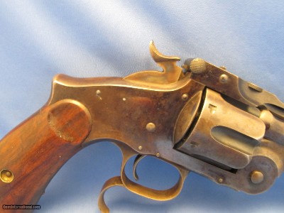 VERY RARE SPECIMEN OF AN ANTIQUE RUSSIAN MILITARY CONTRACT S&W MODEL 3 LUDWIG LOWEW & CO 44 CAL - Image 5 of 21