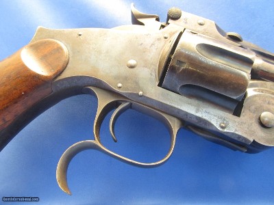 VERY RARE SPECIMEN OF AN ANTIQUE RUSSIAN MILITARY CONTRACT S&W MODEL 3 LUDWIG LOWEW & CO 44 CAL - Image 4 of 21