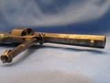 RARE ANTIQUE REMINGTON NEW MODEL POLICE 36 PERCUSSION REVOLVER SERIAL NUMBER 3554 - 14 of 16