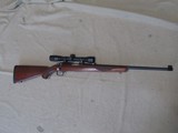 VERY NICE RUGER 77/22 22LR BOLT ACTION RIFLE CARBINE WITH SCOPE - 1 of 13