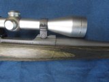 VERY NICE LEFT HAND RUGER M77 STAINLESS HAWKEYE 270 LAMINATED BOLT ACTION RIFLE WITH SCOPE - 10 of 16