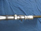 VERY NICE LEFT HAND RUGER M77 STAINLESS HAWKEYE 270 LAMINATED BOLT ACTION RIFLE WITH SCOPE - 13 of 16
