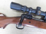 VERY NICE SAVAGE MODEL 14 BOLT ACTION 308 RIFLE WITH ACCU TRIGGER & SIMMONS 6.5-20X50 WIDE ANGLE SCOPE - 5 of 17