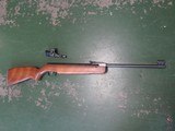 MINTY Weihrauch HW50S Break barrel .177 (4.5MM) CALIBER AIR RIFLE WITH A DETACHABLE TARGET PEEP SIGHT