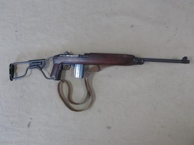 1st PRODUCTION RUN INLAND MFG GENERAL MOTORS M1A1 30 CARBINE PARATROOPER SEMI AUTO 10-1942 Ser# 77437