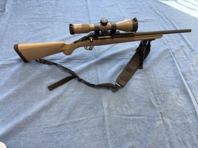 Ruger American 5.56 Nato Threaded Barrel FDE