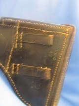 ALL MATCHING 1939 GERMAN BYF MAUSER P08 9MM PISTOL WITH ERA HOLSTER - 18 of 19