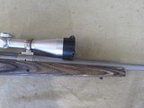 REMINGTON 700 STAINLESS LAMINATED 7MM REM ULTRA MAGNUM BOLT ACTION RIFLE & BAUSCH & LOMB ELITE 4200 SCOPE RUM - 3 of 13