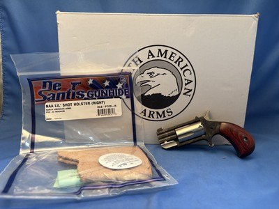 NORTH AMERICAN ARMS PUGG 22 MAGNUM MINI REVOLVER