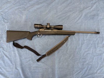 Savage 110 Trail Hunter 7mm PRC with Burris Signature HD 3-15x44 Illuimnated Scope