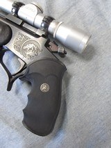 TC THOMPSON CENTER SUPER 14 17HMR PISTOL WITH LEUPOLD M8-2X EXTENDED ER SCOPE - 5 of 10