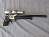 TC THOMPSON CENTER SUPER 14 17HMR PISTOL WITH LEUPOLD M8-2X EXTENDED ER SCOPE - 1 of 10