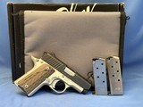 Kimber Micro Carry Advocate 380 ACP 1911 Semi Auto Pistol - 1 of 8