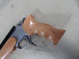 TC THOMPSON CENTER SUPER 14 223 remington PISTOL WITH BURLY MAPLE WOOD - 5 of 11